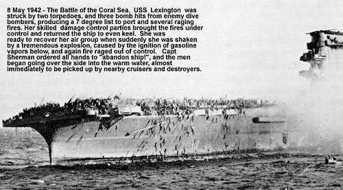 USS Lexington Found With Aircraft
