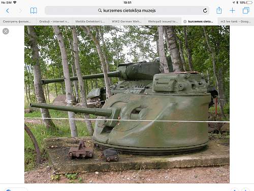 Soviet m3 lee turret in Latvia???