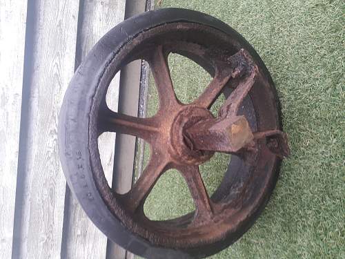 M5A1 Stuart wheel, Forest find