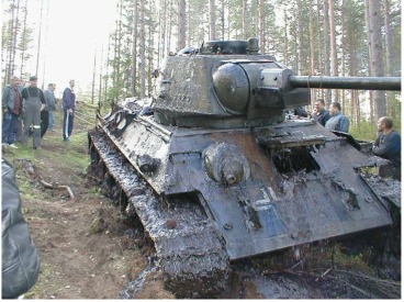 Amazing T-34/76 Recovery