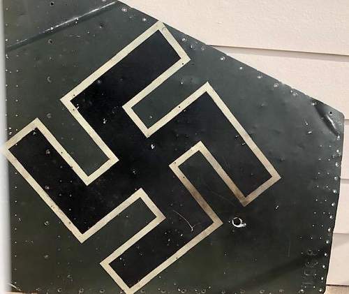 Luftwaffe Ju-87panel tail