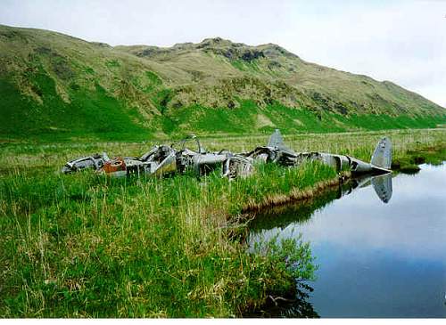 P-38 Wrekage in alaska