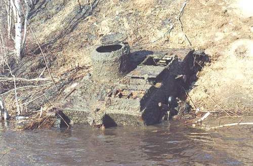 Soviet T-38 recovered from Neva river