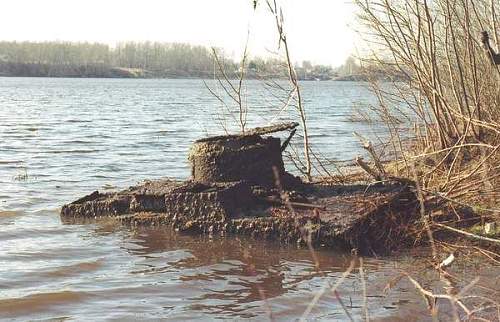 Soviet T-38 recovered from Neva river