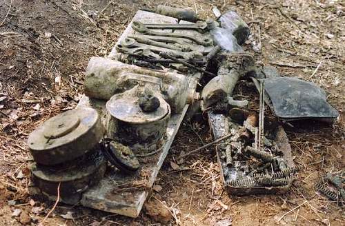 Soviet T-38 recovered from Neva river