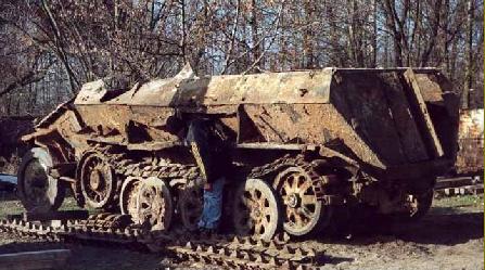 Another German half track find