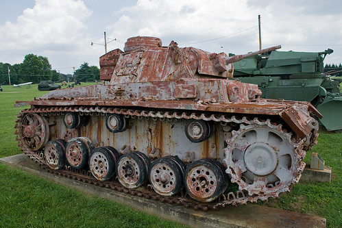 Panzer III arrives at Fort Bliss, Texas