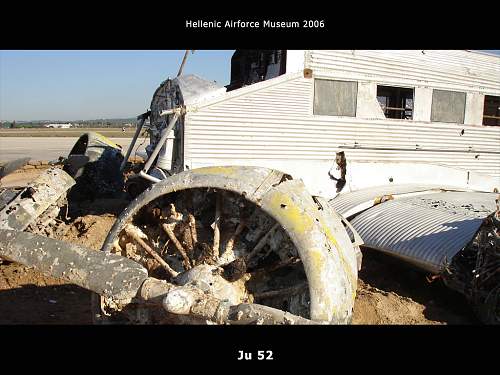 JU 52 aircraft- Kreta