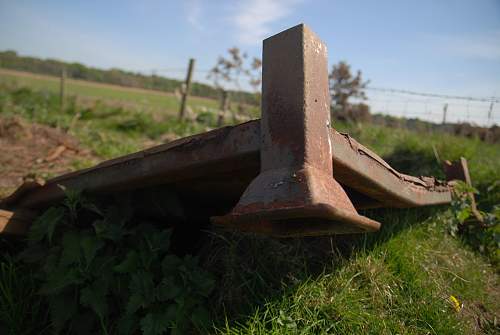 LOADS of BIG finds at WW2 airfield, bomb containers? explosive crates etc