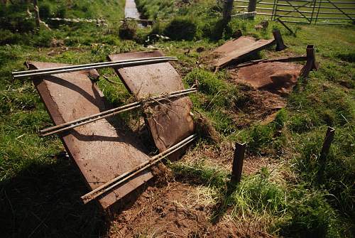 LOADS of BIG finds at WW2 airfield, bomb containers? explosive crates etc