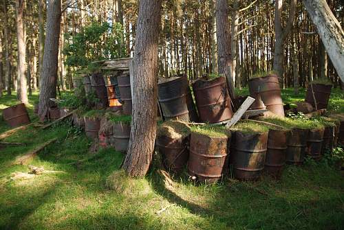 LOADS of BIG finds at WW2 airfield, bomb containers? explosive crates etc