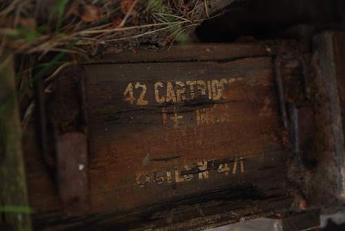 LOADS of BIG finds at WW2 airfield, bomb containers? explosive crates etc