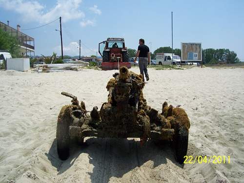 flak 30 recovery from Greece