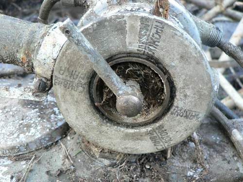 DB-3 bomber, recovered in Karelia 2006 year