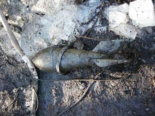 DB-3 bomber, recovered in Karelia 2006 year