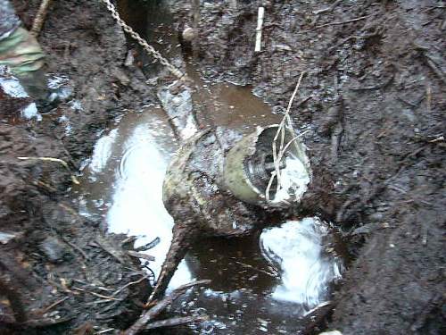 DB-3 bomber, recovered in Karelia 2006 year