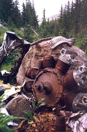 B-17 Flying Fortress crash from 1944 located in Arizona