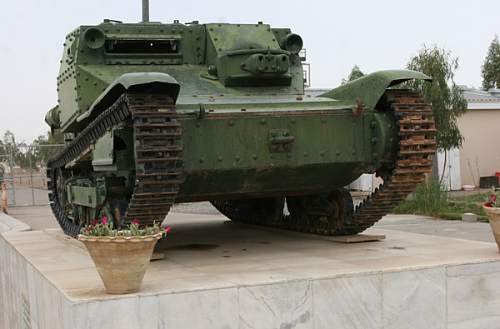 Mystery &quot;Tank&quot; - location Afghanistan