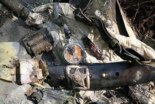 DB-3 bomber, recovered in Karelia 2006 year