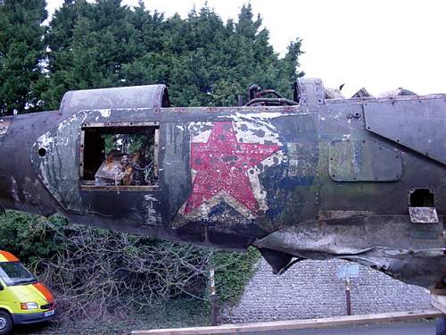 P-39 Airacobra recovered from Mart- Jarv lake Northern Russia