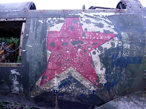 P-39 Airacobra recovered from Mart- Jarv lake Northern Russia