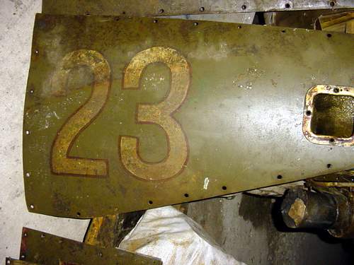 P-39 Airacobra recovered from Mart- Jarv lake Northern Russia