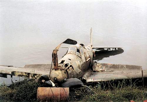 P-39 Airacobra recovered from Mart- Jarv lake Northern Russia