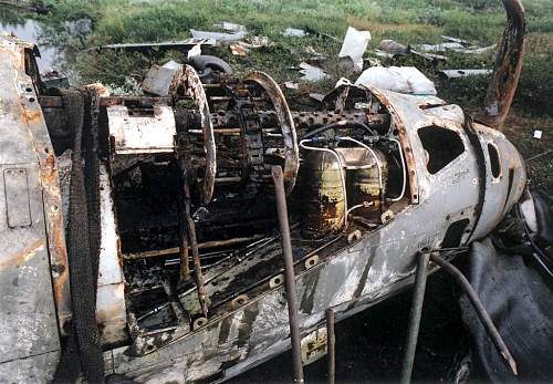 P-39 Airacobra recovered from Mart- Jarv lake Northern Russia