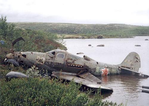 P-39 Airacobra recovered from Mart- Jarv lake Northern Russia