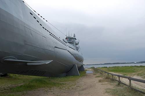 U 995, VIIC/41, Laboe, Kiel, Germany - one of only five German submarines left. GRAPHCS HEAVY!!!