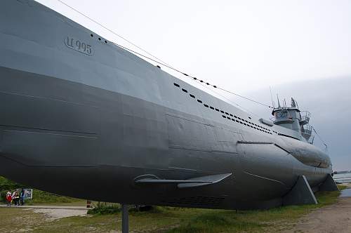 U 995, VIIC/41, Laboe, Kiel, Germany - one of only five German submarines left. GRAPHCS HEAVY!!!