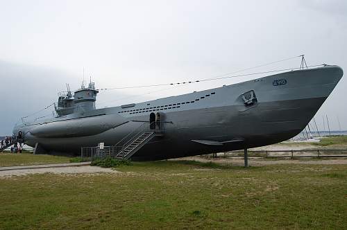 U 995, VIIC/41, Laboe, Kiel, Germany - one of only five German submarines left. GRAPHCS HEAVY!!!