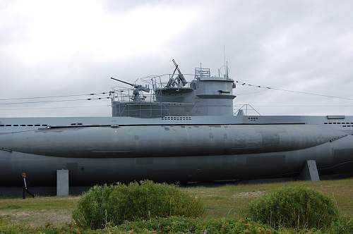 U 995, VIIC/41, Laboe, Kiel, Germany - one of only five German submarines left. GRAPHCS HEAVY!!!