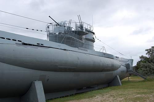 U 995, VIIC/41, Laboe, Kiel, Germany - one of only five German submarines left. GRAPHCS HEAVY!!!