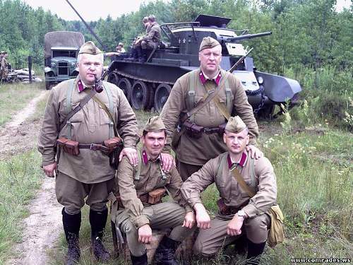 German stug in Belorussia