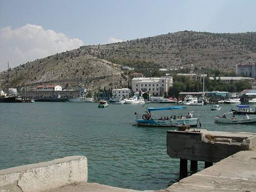 Soviet Black Sea Fleet Submarine Base At Balaklava