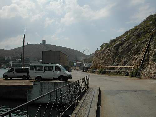 Soviet Black Sea Fleet Submarine Base At Balaklava