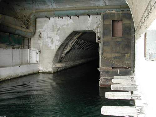 Soviet Black Sea Fleet Submarine Base At Balaklava