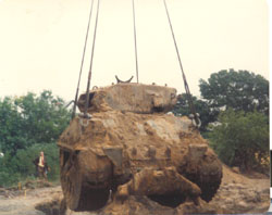 Old sherman dug-up