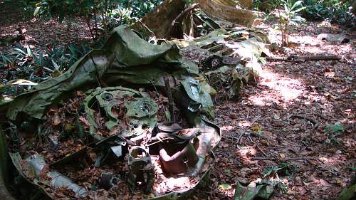 B-17E Bomber Crash Site, Santo, Vanuatu.