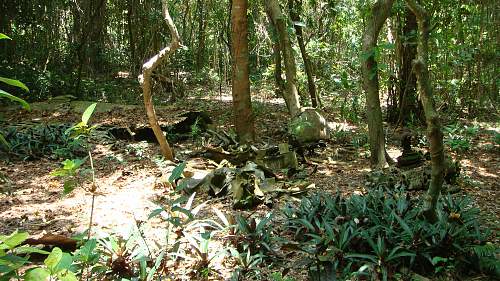 B-17E Bomber Crash Site, Santo, Vanuatu.