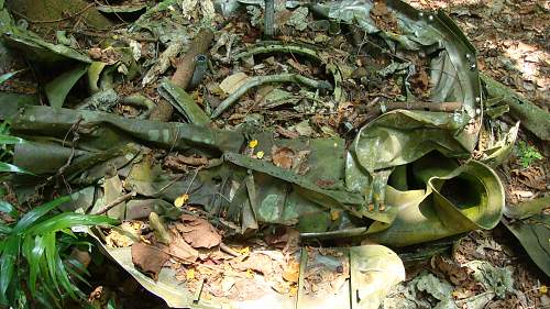 B-17E Bomber Crash Site, Santo, Vanuatu.