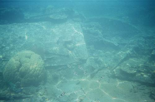 WWII relics dive. Tanks, Jeeps, Trucks.