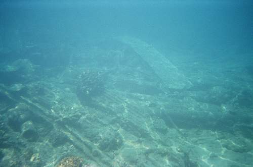 WWII relics dive. Tanks, Jeeps, Trucks.