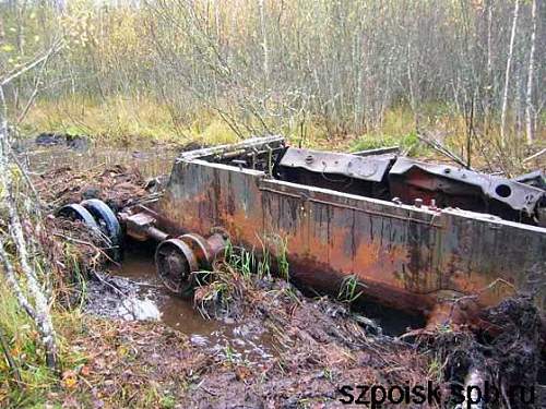 KV1-S found in the forests near Leningrad, Wolchow front