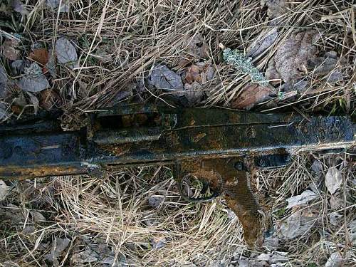 MG 42 found in the positions of 5 Kp of Rgt Danmark