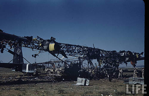 Me 323 Gigant discovery off Sardinia