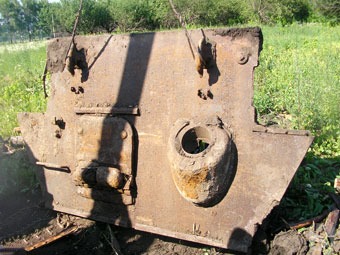 Remains discovered of a T34 along with it's crew