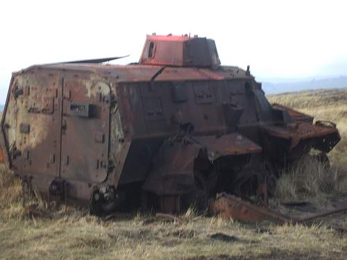 Alvis Saracen Wrecks