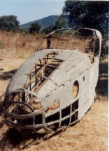 CAPRONI  Ca310 , from the discovery of an unique survived aircraft section